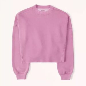 Abercrombie Essential Mini Sunday Cutoff Crew - Pink